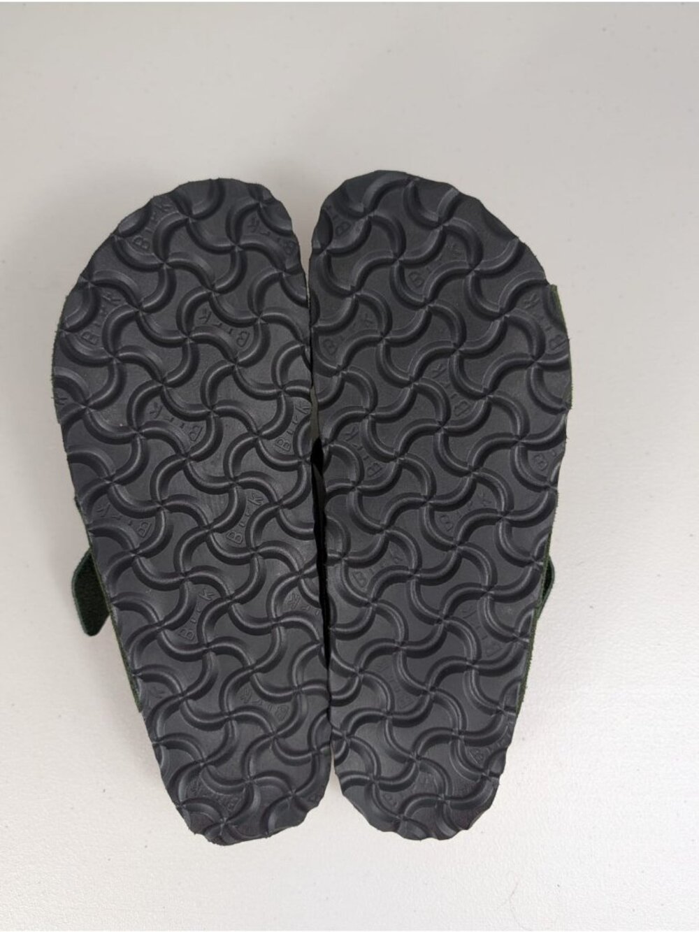 Birkenstock New w/o Box Lugano Mountain green soft suede women's size 5 - Picture 9 of 10